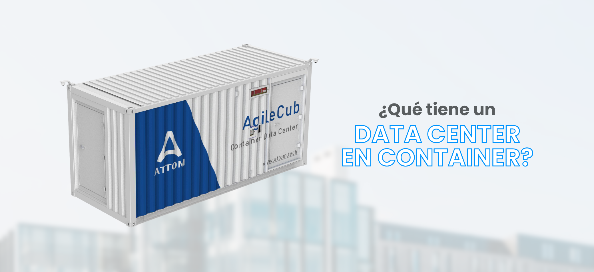 Que tiene un data center en container